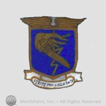 WWII US Army Air Force Numbered Units patch : 93rd Bomb Group, 8th Army Air Force.
