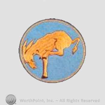 WWII US Army Air Force Numbered Units patch : 95th Bomb Squadron, 17th Bomb Group.