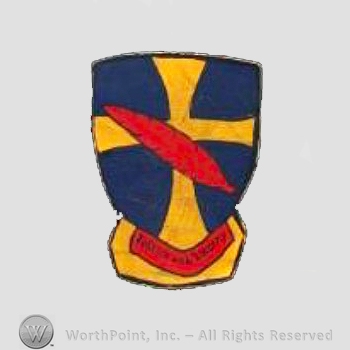 WWII US Army Air Force Numbered Units patch : 95th Bomb Group, 8th Army Air Force.
