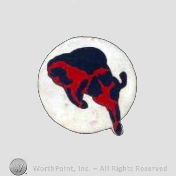 WWII US Army Air Force Numbered Units patch : 99th Bomb Squadron, 9th Bomb Group, 20th Air Force.