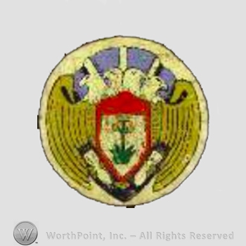 WWII US Army Air Force Numbered Units patch : 100th Bomb Group, 8th Air Force.