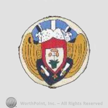 WWII US Army Air Force Numbered Units patch : 100th Bomb Group, 8th Air Force.
