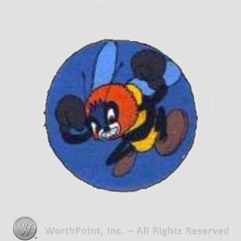 WWII US Army Air Force Numbered Units patch : 307th Fighter Squadron, 31st Fighter Group.