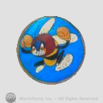 WWII US Army Air Force Numbered Units patch : 307th Fighter Squadron, 31st Fighter Group.