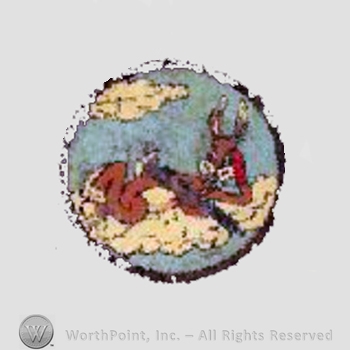 WWII US Army Air Force Numbered Units patch : 315th Fighter Squadron, 324th Fighter Group, 9th Air Force.