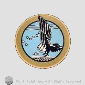 WWII US Army Air Force Numbered Units patch : 318th Fighter Group, 19th Squadron, 73rd Squadron and 333rd Squadron.