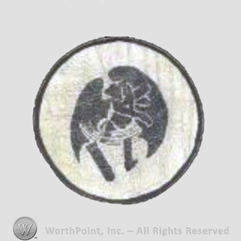 WWII US Army Air Force Numbered Units patch : 318th Bomb Squadron .