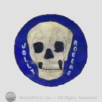 WWII US Army Air Force Numbered Units patch : 319th Bomb Squadron, 90th Bomb Group, 5th Air Force.