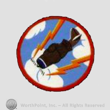 WWII US Army Air Force Numbered Units patch : 320th Fighter Squadron.