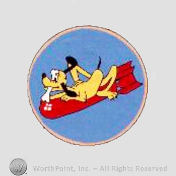 WWII US Army Air Force Numbered Units patch : 322nd Bomb Squadron.