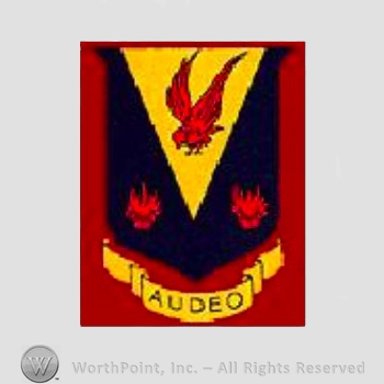 WWII US Army Air Force Numbered Units patch : 324th Fighter Group, 12th Air Force.