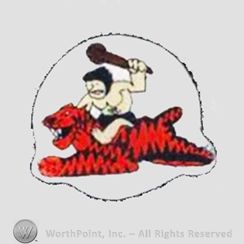 WWII US Army Air Force Numbered Units patch : 325th Bomb Squadron, 92nd Bomb Group.
