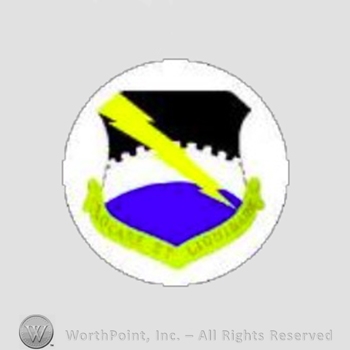 WWII US Army Air Force Numbered Units patch : 325th Fighter Group, 15th Army Air Force.