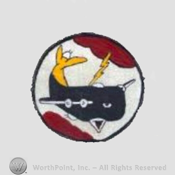 WWII US Army Air Force Numbered Units patch : 330th Bomb Squadron, 93rd Bomb Group.