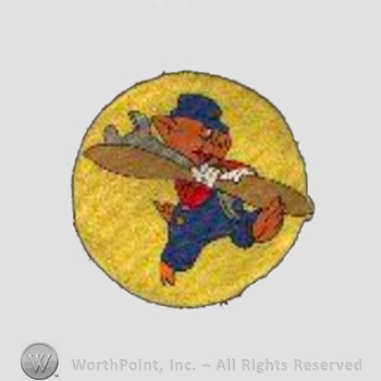 WWII US Army Air Force Numbered Units patch : 330th Service Squadron.