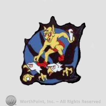 WWII US Army Air Force Numbered Units patch : 339th Fighter Squadron, 13th Air Force.