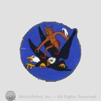 WWII US Army Air Force Numbered Units patch : 339th Fighter Squadron, 13th Air Force.