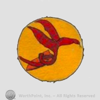 WWII US Army Air Force Numbered Units patch : 339th Bomb Squadron, 96th Bomb Group, 8th Air Force.