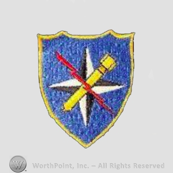 WWII US Army Air Force Numbered Units patch : 340th Bomb Group, 12th Air Force.
