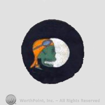 WWII US Army Air Force Numbered Units patch : 348th Night Fighter Squadron.