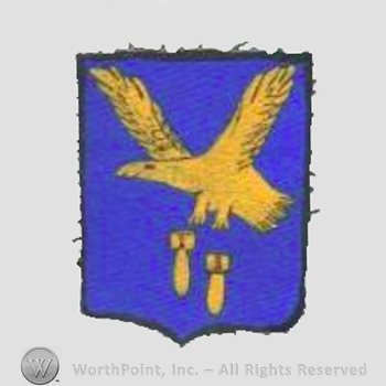 WWII US Army Air Force Numbered Units patch : 351st Bomb Group.