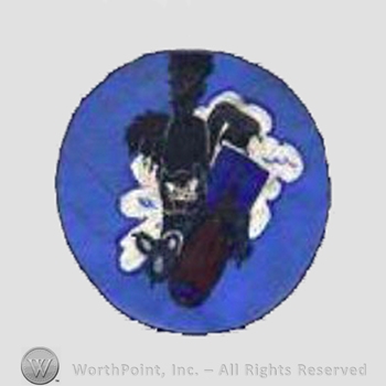 WWII US Army Air Force Numbered Units patch : 355th Bomb Squadron.