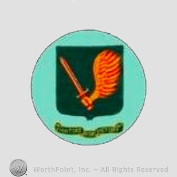 WWII US Army Air Force Numbered Units patch : 357th Fighter Group, 8th Air Force.