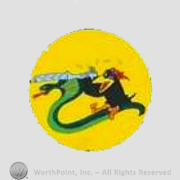 WWII US Army Air Force Numbered Units patch : 364th Fighter Squadron, 357 Fighter Group, 8th Air Force.