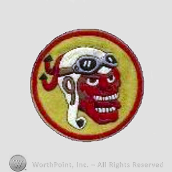 WWII US Army Air Force Numbered Units patch : 367th Bomb Squadron, 306th Bomb Group, 8th Air Force.