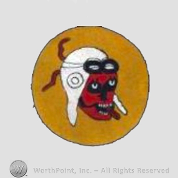 WWII US Army Air Force Numbered Units patch : 367th Bomb Squadron, 306th Bomb Group, 8th Air Force.