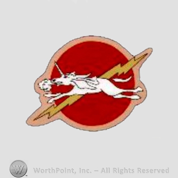 WWII US Army Air Force Numbered Units patch : 369th Fighter Squadron, 359th Fighter Group.