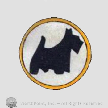 WWII US Army Air Force Numbered Units patch : 372nd Bomb Squadron, 307th Bomb Group, 13th Air Force.