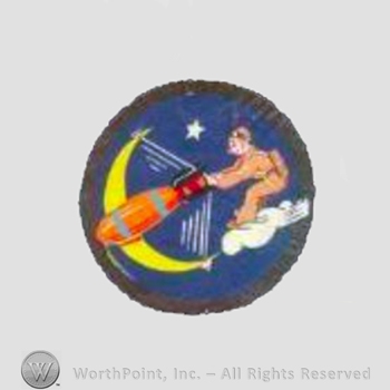 WWII US Army Air Force Numbered Units patch : 378th Bomb Squadron.
