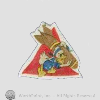 WWII US Army Air Force Numbered Units patch : 389th Bomb Squadron, 312th Bomb Group.