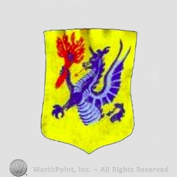 WWII US Army Air Force Numbered Units patch : 389th Bomb Group, 8th Air Force.