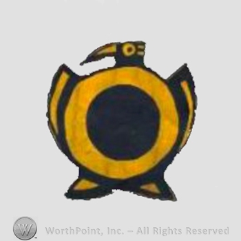 WWII US Army Air Force Numbered Units patch : 391st Bomb Squadron, 34th Bomb Group, 8th Air force.