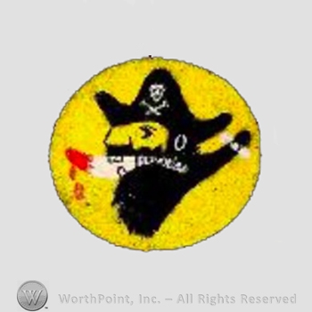 WWII US Army Air Force Numbered Units patch : 400th Bomb Squadron, 90th Bomb Group, 5th Air Force.