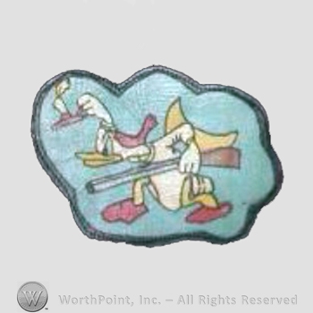 WWII US Army Air Force Numbered Units patch : 415th Night Fighter Squadron, 12th Air Force.