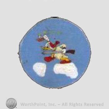 WWII US Army Air Force Numbered Units patch : 415th Night Fighter Squadron, 12th Air Force.