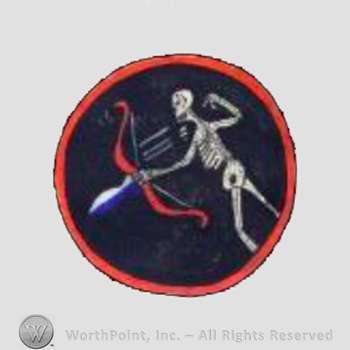WWII US Army Air Force Numbered Units patch : 416th Bomb Squadron.