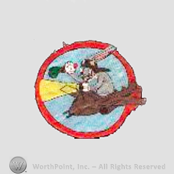 WWII US Army Air Force Numbered Units patch : 421st Night Fighter Squadron.