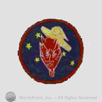 WWII US Army Air Force Numbered Units patch : 431st Fighter Squadron, 475th Fighter Group, 5th Air Force.