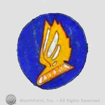 WWII US Army Air Force Numbered Units patch : 432nd Fighter Bomber Squadron, 432nd Bomb Squadron.