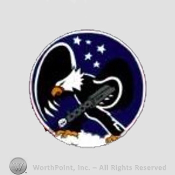 WWII US Army Air Force Numbered Units patch : 435th Fighter Squadron, 479th Fighter Group.
