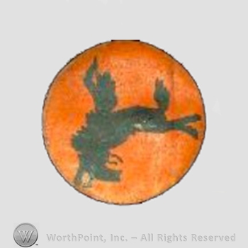 WWII US Army Air Force Numbered Units patch : 436th Bomb Squadron, 7th Bomb Group, 10th Air Force.