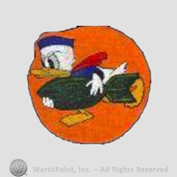 WWII US Army Air Force Numbered Units patch : 442nd Bomb Squadron, 320th Bombardment Group, 15th Air Force.