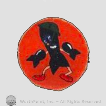 WWII US Army Air Force Numbered Units patch : 448th Bombardment Squadron, 713th Bomb Group, 8th Air Force.