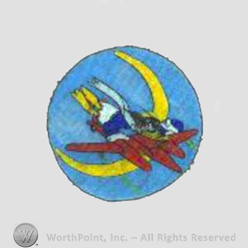 WWII US Army Air Force Numbered Units patch : 449th Fighter Squadron, 23rd Fighter Group, 14th Air Force.