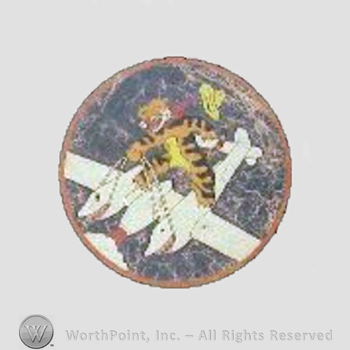 WWII US Army Air Force Numbered Units patch : 449th Fighter Squadron, 51st Fighter Group.