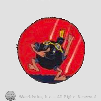 WWII US Army Air Force Numbered Units patch : 449th Bomb Squadron.